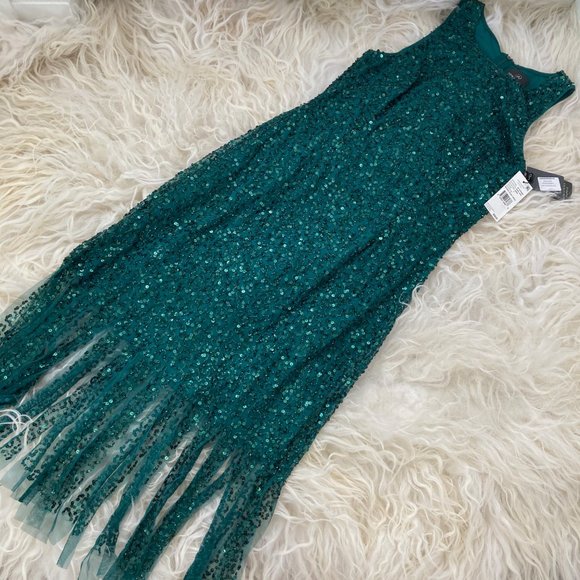 ADRIANNA PAPELL Sleeveless Short Sheath Dress - Picture 3 of 13